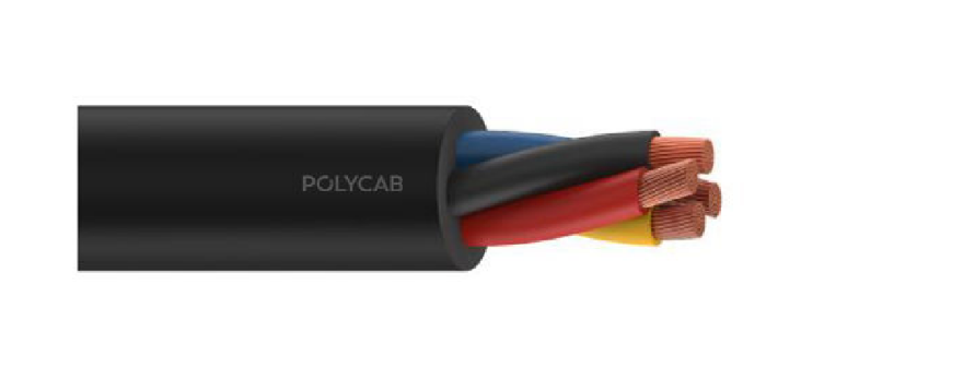 Polycab 70 Sqmm, 4 Core, Flexible Copper Conductor, Pvc Insulated